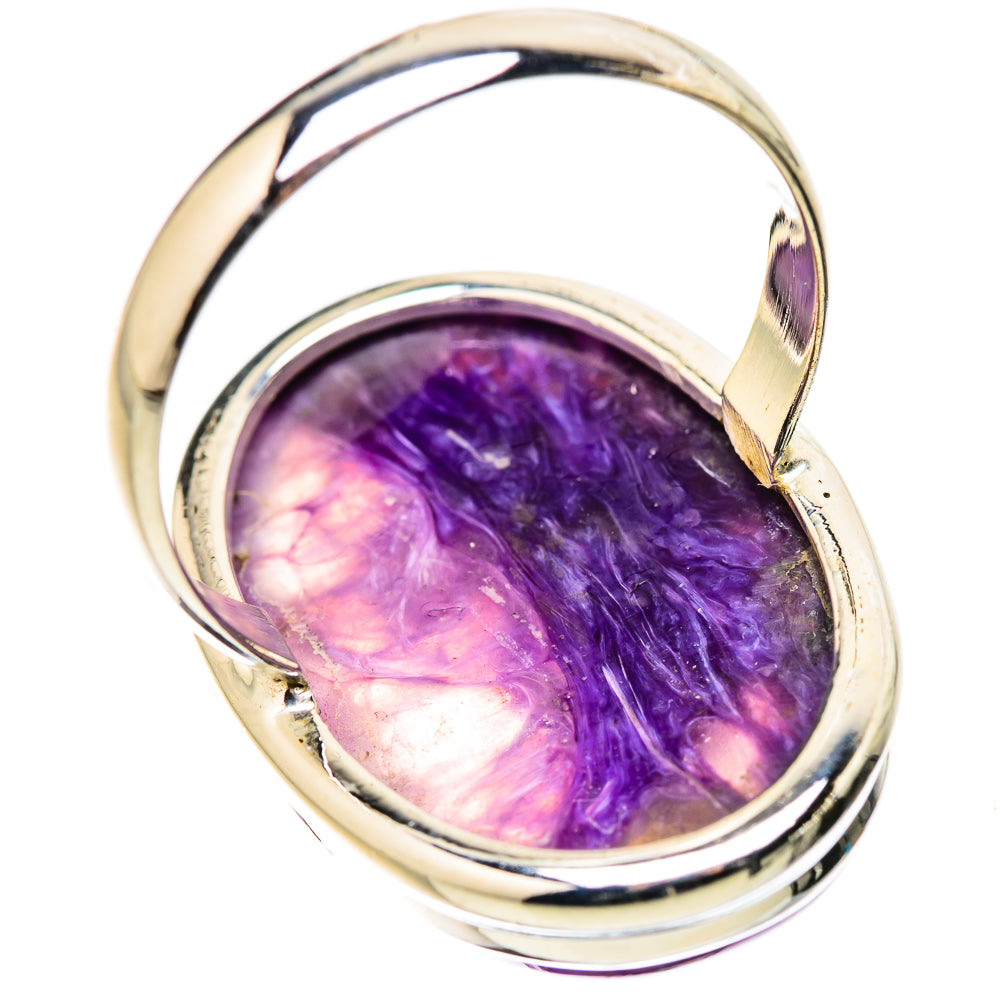 Charoite Rings handcrafted by Ana Silver Co - RING131695 - Photo 3