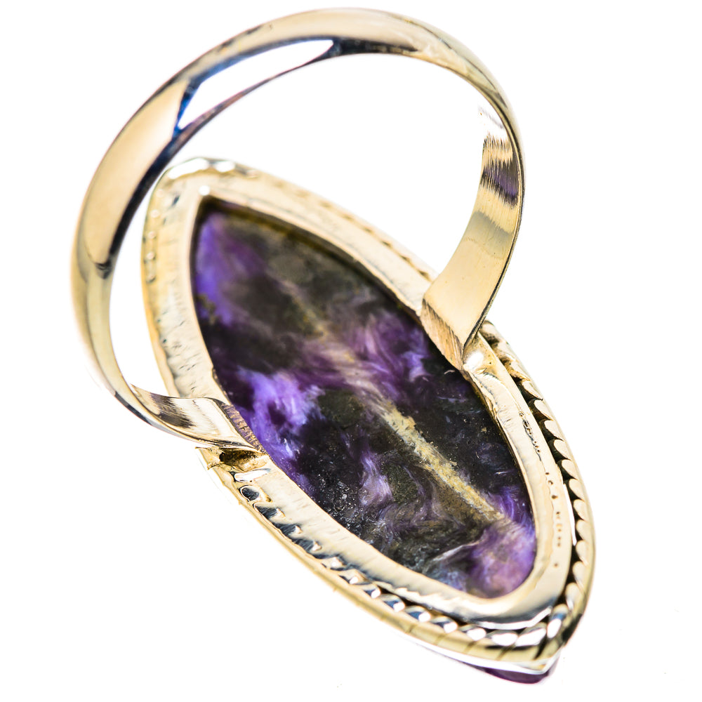 Charoite Rings handcrafted by Ana Silver Co - RING131696 - Photo 3