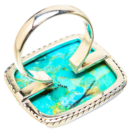 Chrysocolla Rings handcrafted by Ana Silver Co - RING131710 - Photo 3