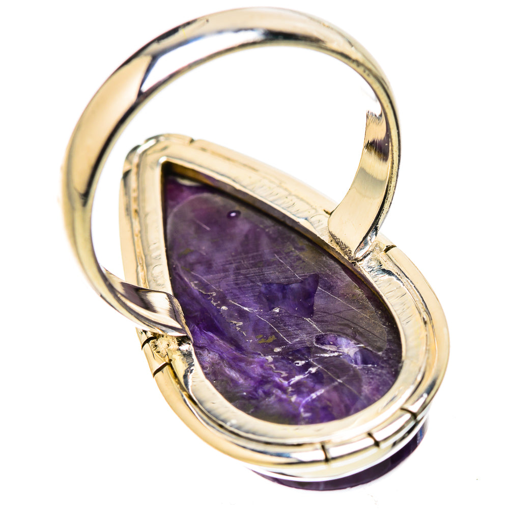 Charoite Rings handcrafted by Ana Silver Co - RING131713 - Photo 3