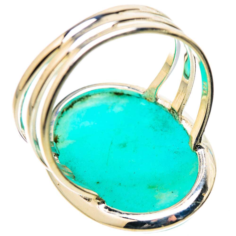Peruvian Amazonite Rings handcrafted by Ana Silver Co - RING131723 - Photo 3