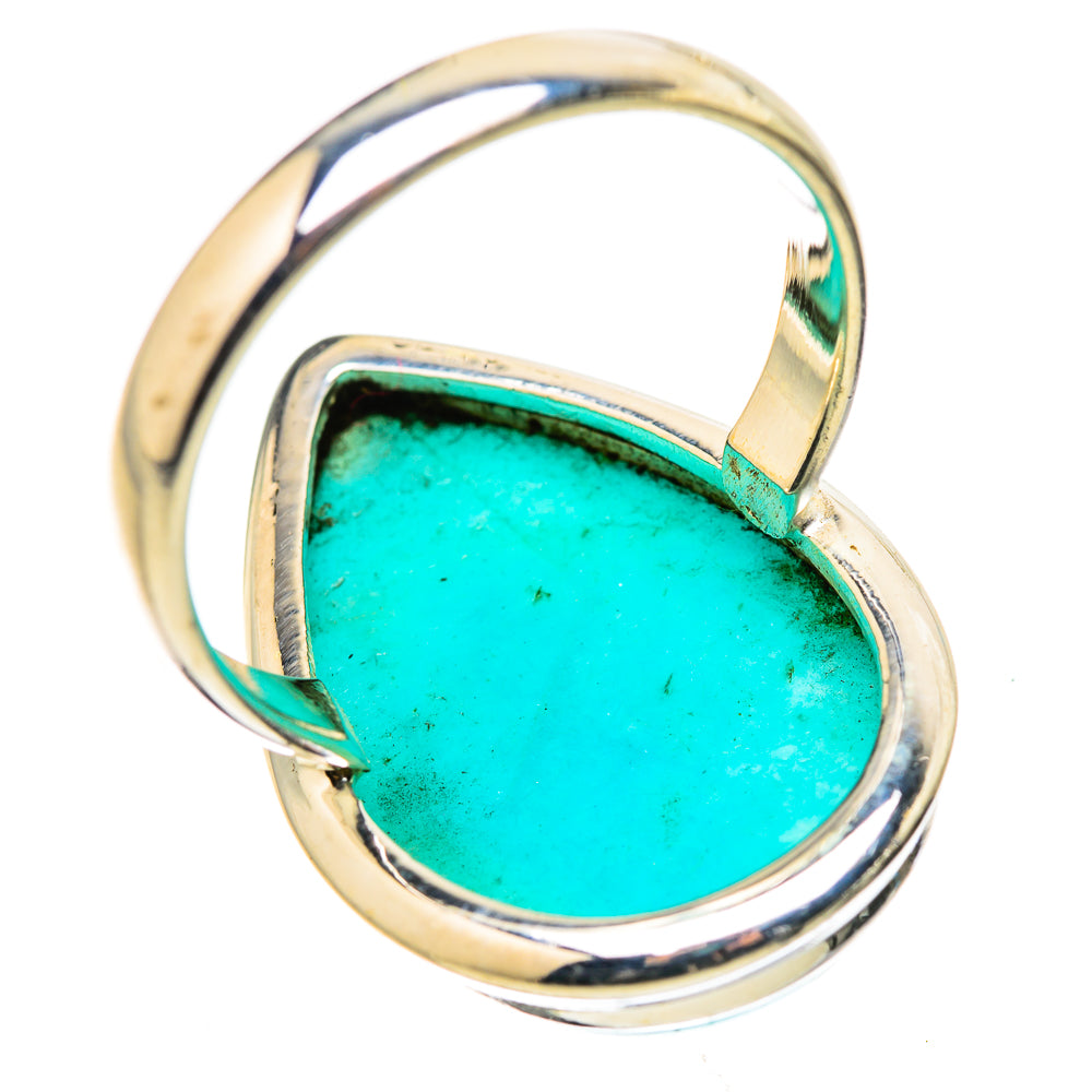 Peruvian Amazonite Rings handcrafted by Ana Silver Co - RING131724 - Photo 3