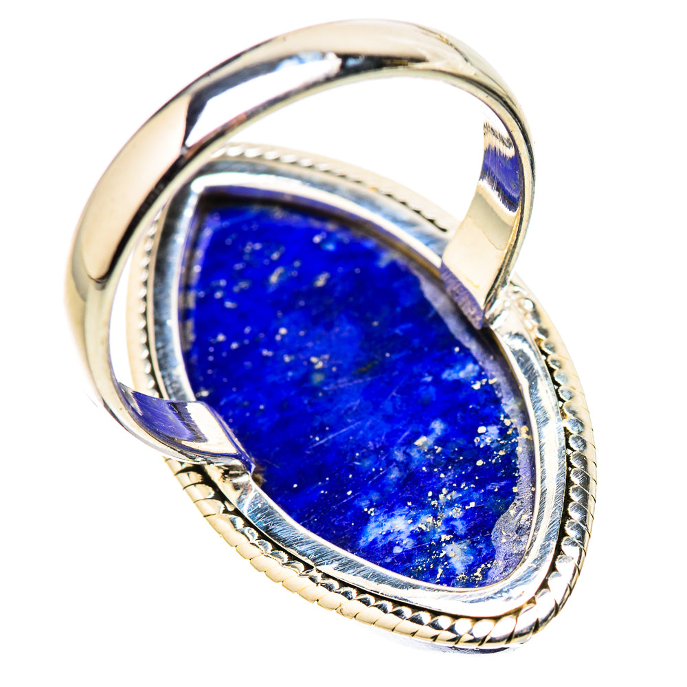 Lapis Lazuli Rings handcrafted by Ana Silver Co - RING131725 - Photo 3