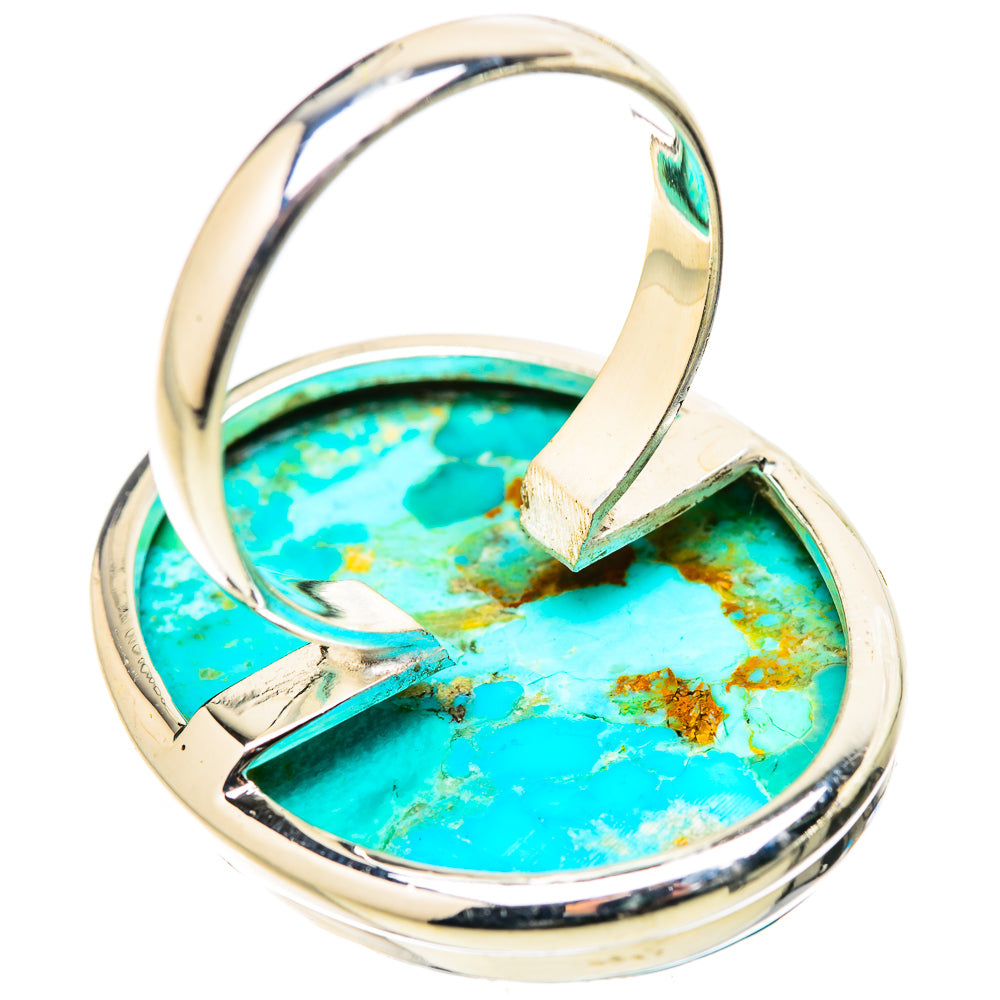 Chrysocolla Rings handcrafted by Ana Silver Co - RING131726 - Photo 3