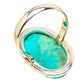 Peruvian Amazonite Rings handcrafted by Ana Silver Co - RING131727 - Photo 3