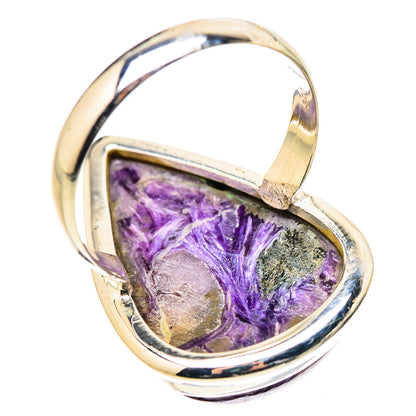 Charoite Rings handcrafted by Ana Silver Co - RING131733 - Photo 3