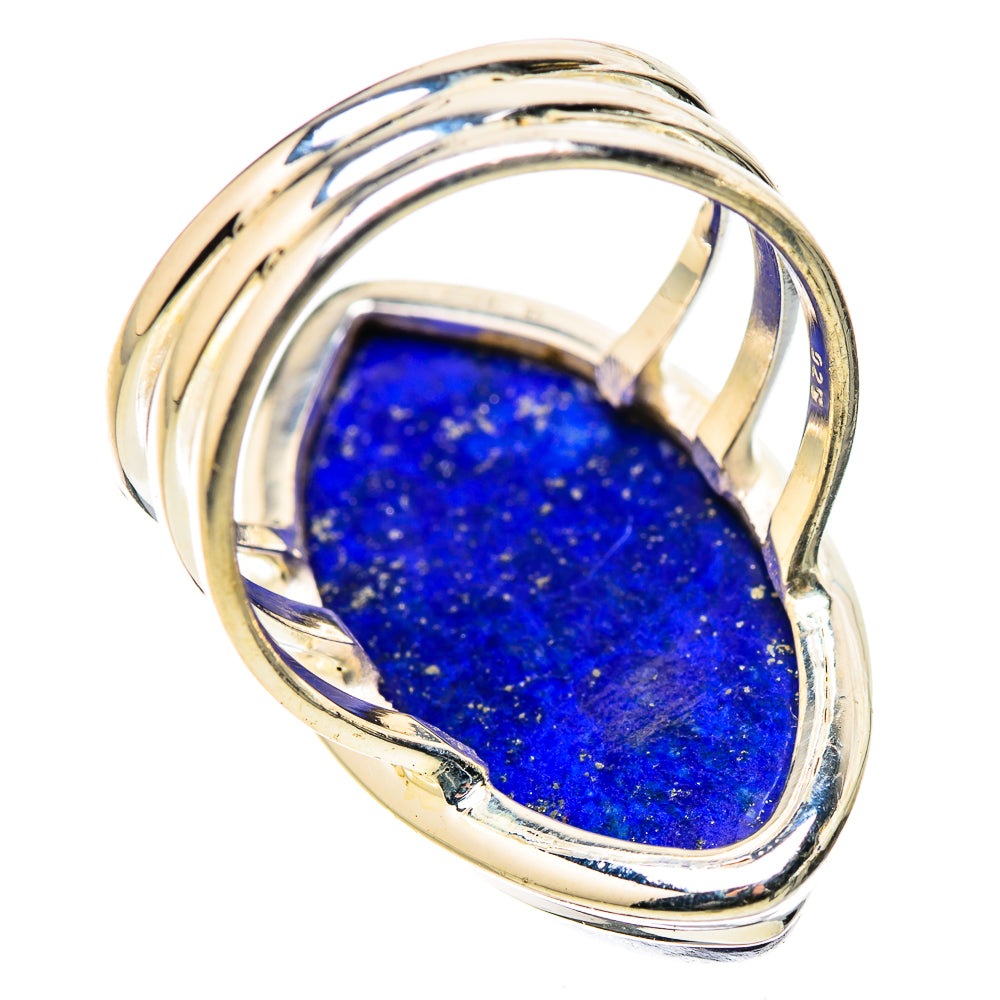 Lapis Lazuli Rings handcrafted by Ana Silver Co - RING131736 - Photo 3