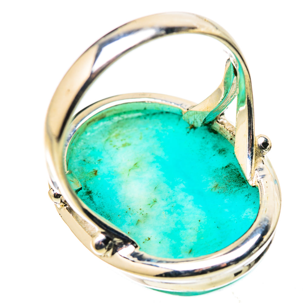 Peruvian Amazonite Rings handcrafted by Ana Silver Co - RING131738 - Photo 3