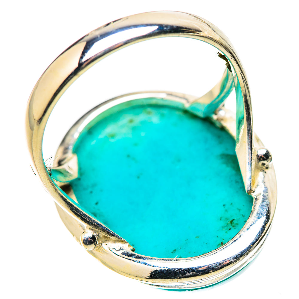 Chrysocolla Rings handcrafted by Ana Silver Co - RING131747 - Photo 3