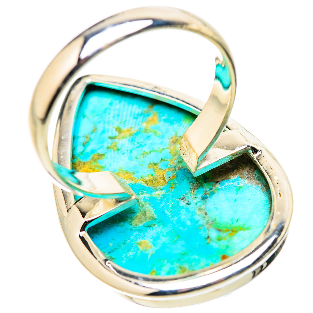 Chrysocolla Rings handcrafted by Ana Silver Co - RING131748 - Photo 3