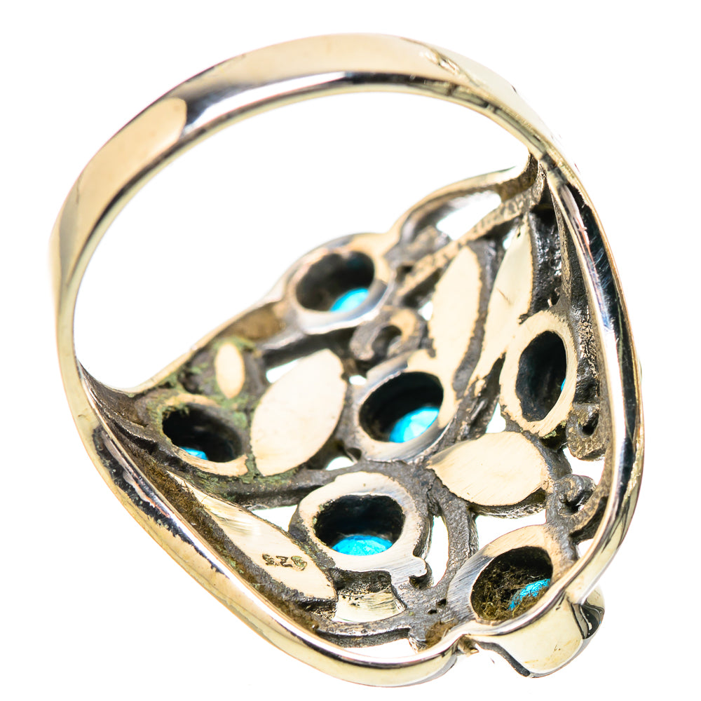 Swiss Blue Topaz Rings handcrafted by Ana Silver Co - RING131752 - Photo 3