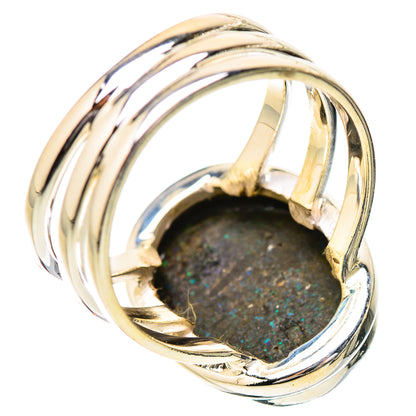 Andamooka Opal Rings handcrafted by Ana Silver Co - RING131762 - Photo 3