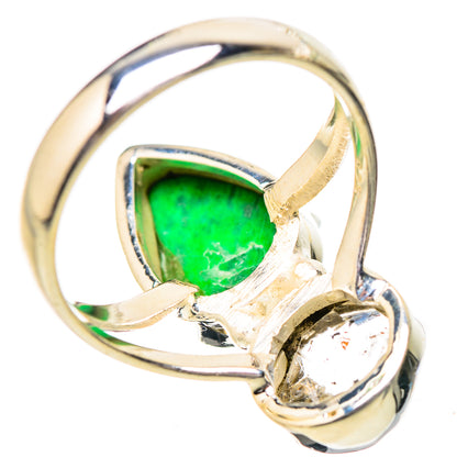 Gaspeite Rings handcrafted by Ana Silver Co - RING131769 - Photo 3