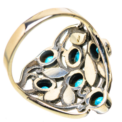 Swiss Blue Topaz Rings handcrafted by Ana Silver Co - RING131779 - Photo 3