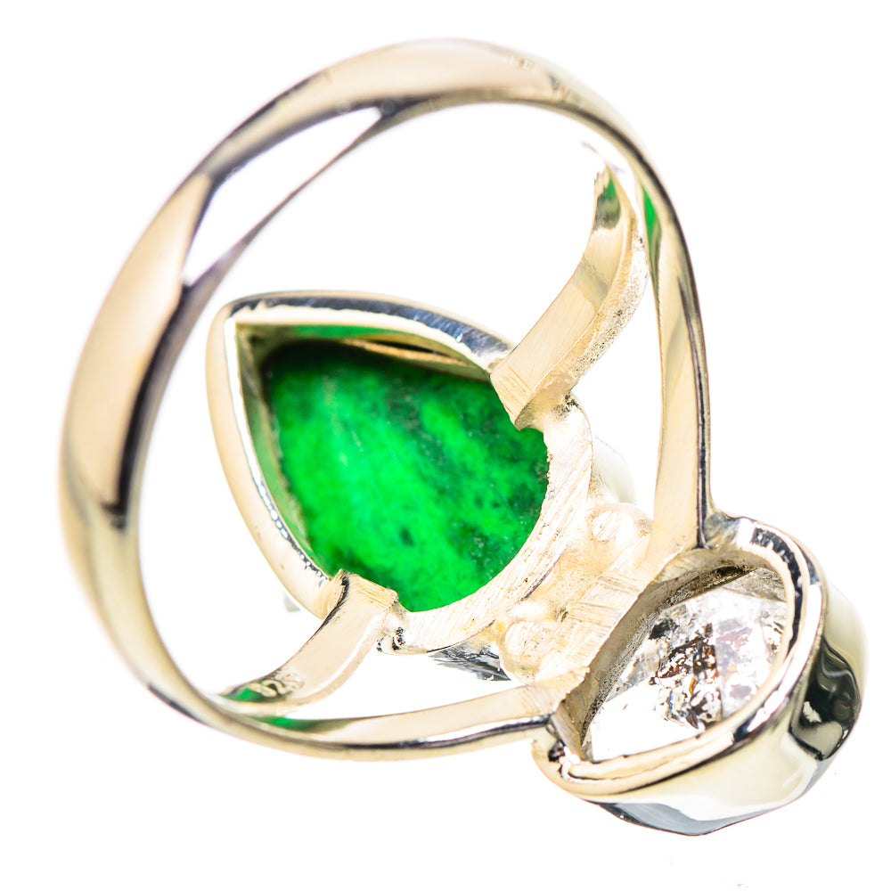 Gaspeite Rings handcrafted by Ana Silver Co - RING131783 - Photo 3