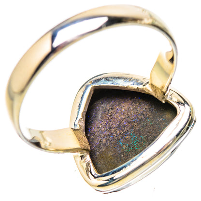 Andamooka Opal Rings handcrafted by Ana Silver Co - RING131793 - Photo 3