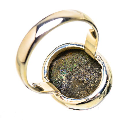 Andamooka Opal Rings handcrafted by Ana Silver Co - RING131794 - Photo 3