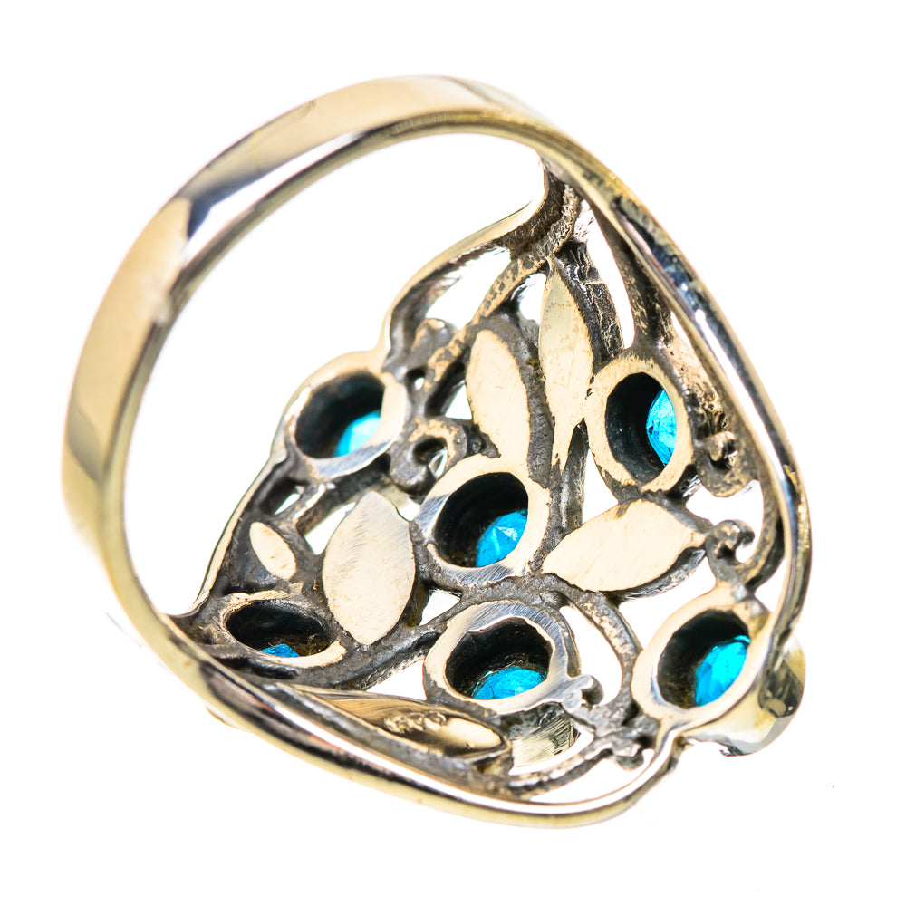 Swiss Blue Topaz Rings handcrafted by Ana Silver Co - RING131798 - Photo 3