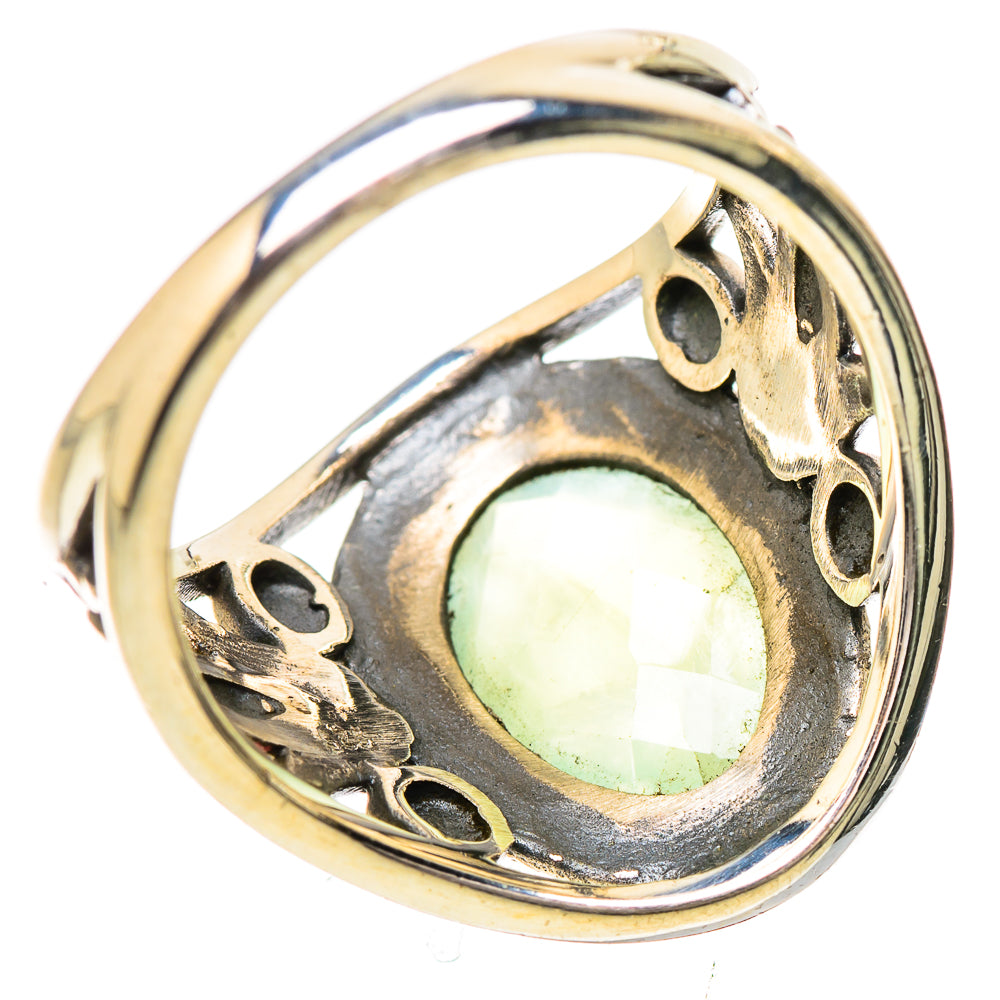 Prehnite Rings handcrafted by Ana Silver Co - RING131811 - Photo 3