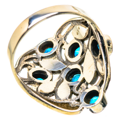 Swiss Blue Topaz Rings handcrafted by Ana Silver Co - RING131820 - Photo 3