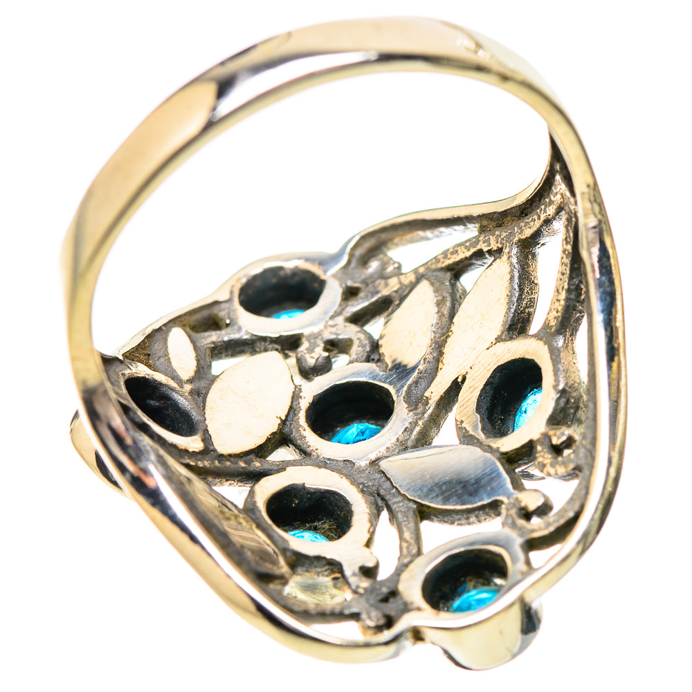 Swiss Blue Topaz Rings handcrafted by Ana Silver Co - RING131830 - Photo 3