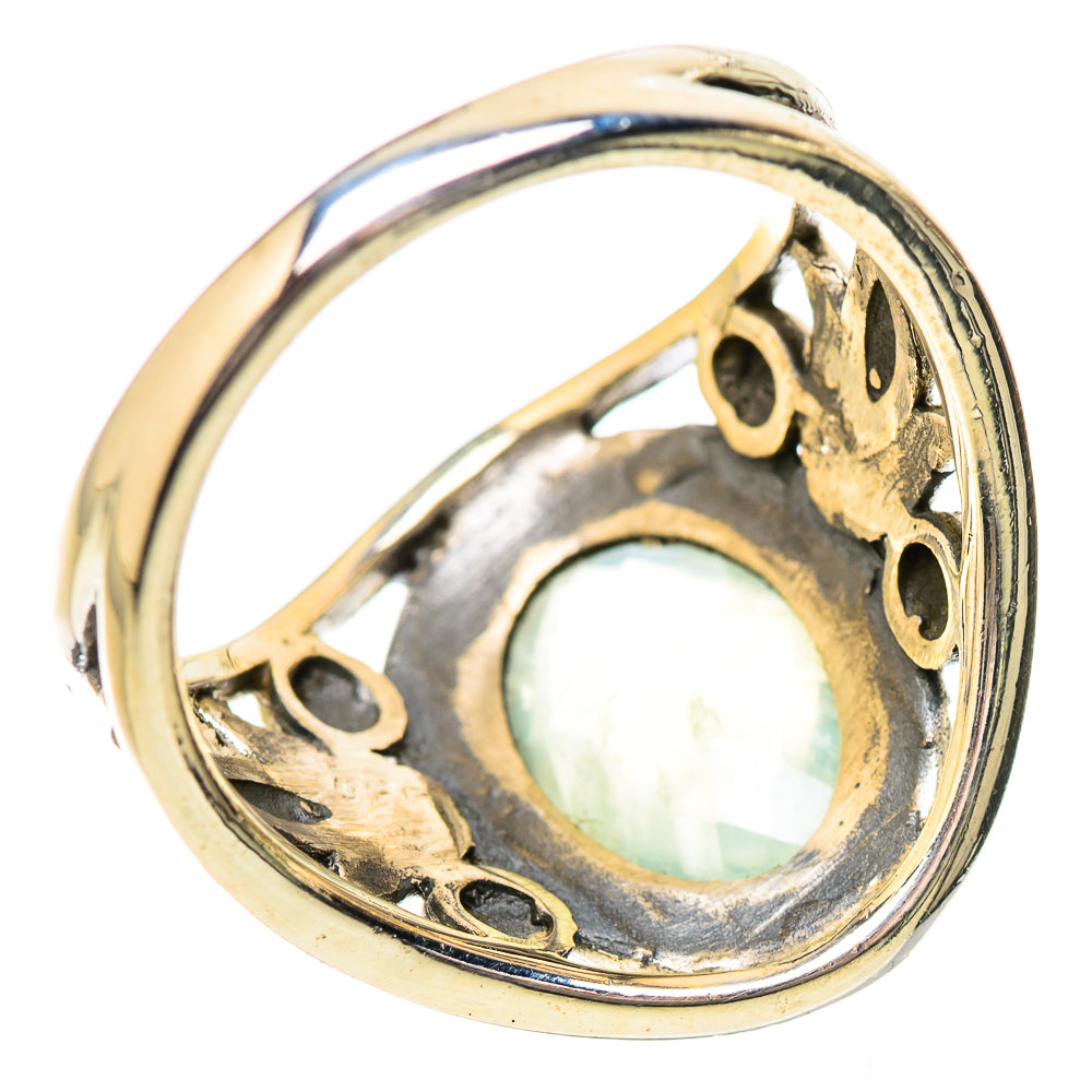 Prehnite Rings handcrafted by Ana Silver Co - RING131831 - Photo 3