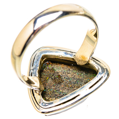 Andamooka Opal Rings handcrafted by Ana Silver Co - RING131836 - Photo 3