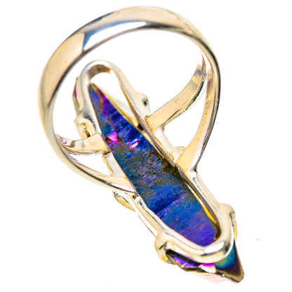 Titanium Sunshine Druzy Rings handcrafted by Ana Silver Co - RING131847 - Photo 3