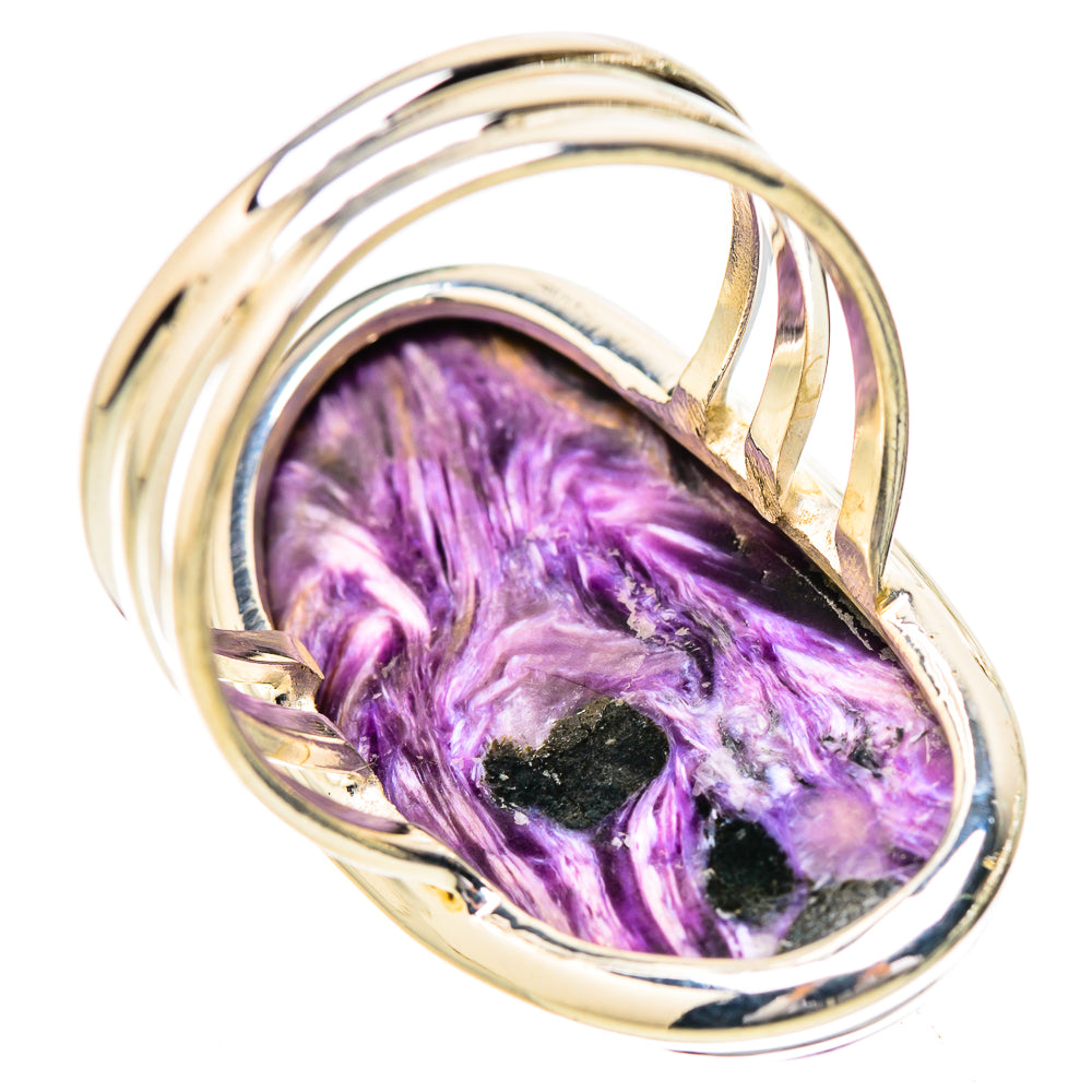 Charoite Rings handcrafted by Ana Silver Co - RING131866 - Photo 3
