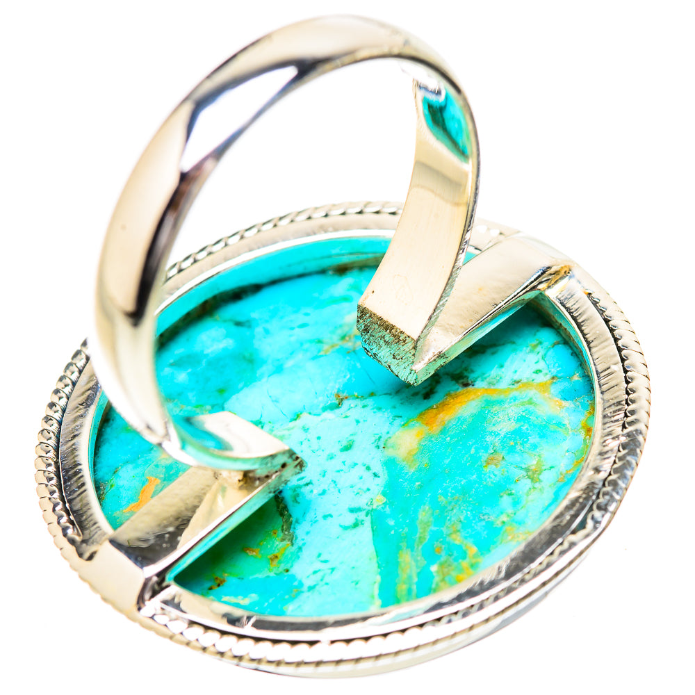 Chrysocolla Rings handcrafted by Ana Silver Co - RING131876 - Photo 3