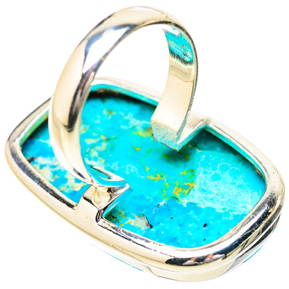 Chrysocolla Rings handcrafted by Ana Silver Co - RING131877 - Photo 3