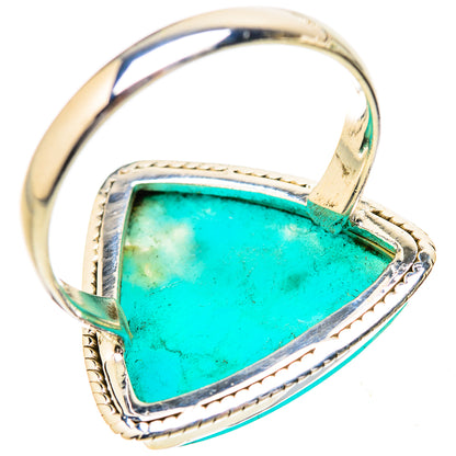 Chrysocolla Rings handcrafted by Ana Silver Co - RING131878 - Photo 3