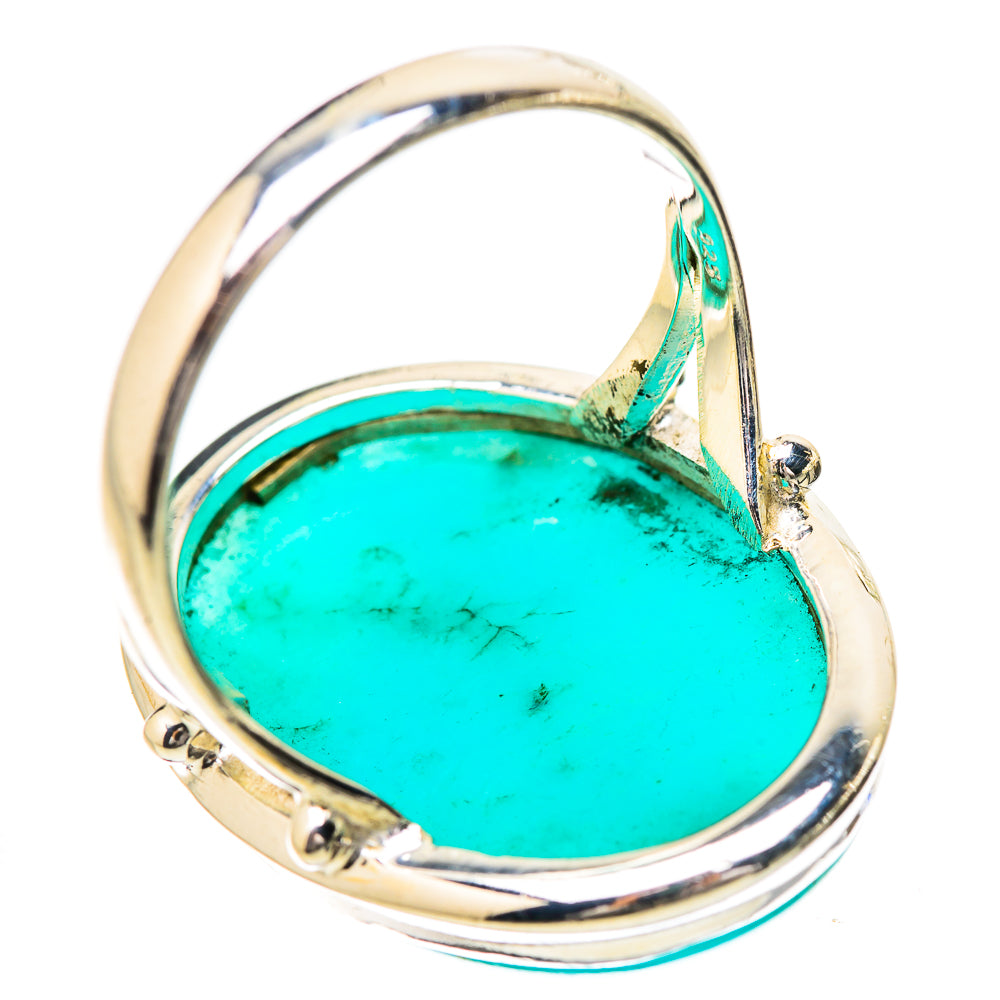 Chrysocolla Rings handcrafted by Ana Silver Co - RING131879 - Photo 3