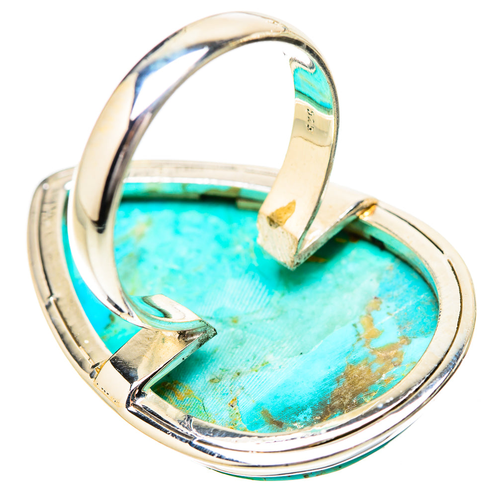 Chrysocolla Rings handcrafted by Ana Silver Co - RING131880 - Photo 3