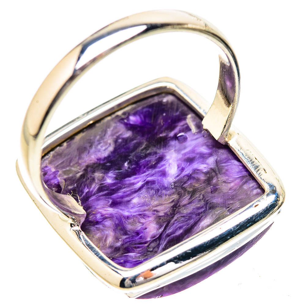 Charoite Rings handcrafted by Ana Silver Co - RING131885 - Photo 3