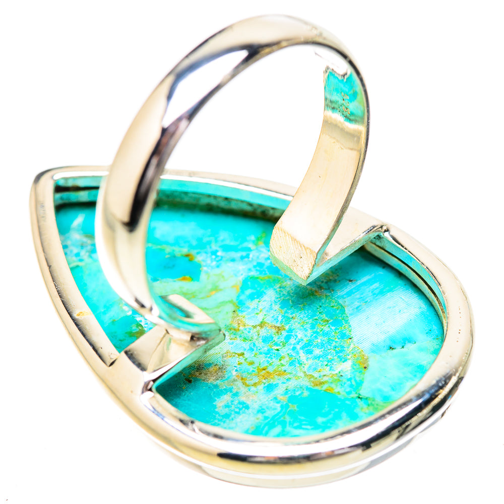 Chrysocolla Rings handcrafted by Ana Silver Co - RING131896 - Photo 3
