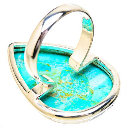 Chrysocolla Rings handcrafted by Ana Silver Co - RING131896 - Photo 3