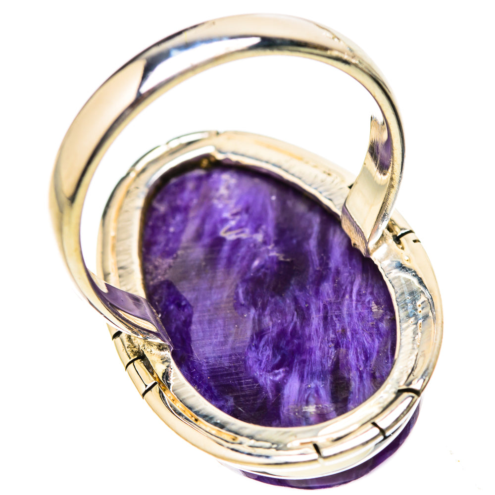 Charoite Rings handcrafted by Ana Silver Co - RING131903 - Photo 3