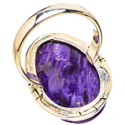 Charoite Rings handcrafted by Ana Silver Co - RING131903 - Photo 3