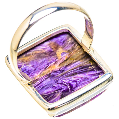 Charoite Rings handcrafted by Ana Silver Co - RING131904 - Photo 3