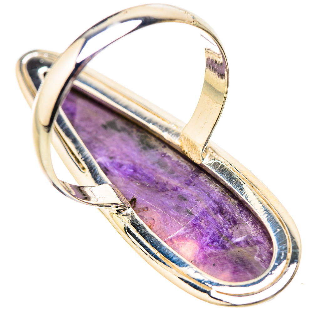 Charoite Rings handcrafted by Ana Silver Co - RING131907 - Photo 3
