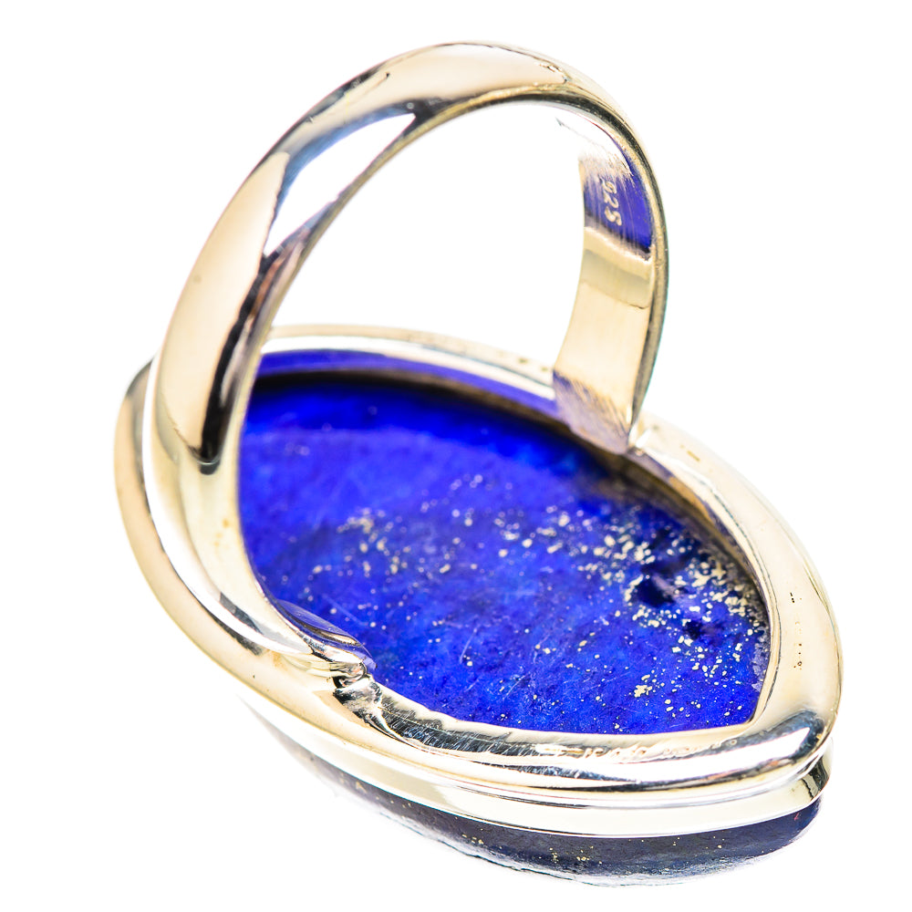 Lapis Lazuli Rings handcrafted by Ana Silver Co - RING131919 - Photo 3