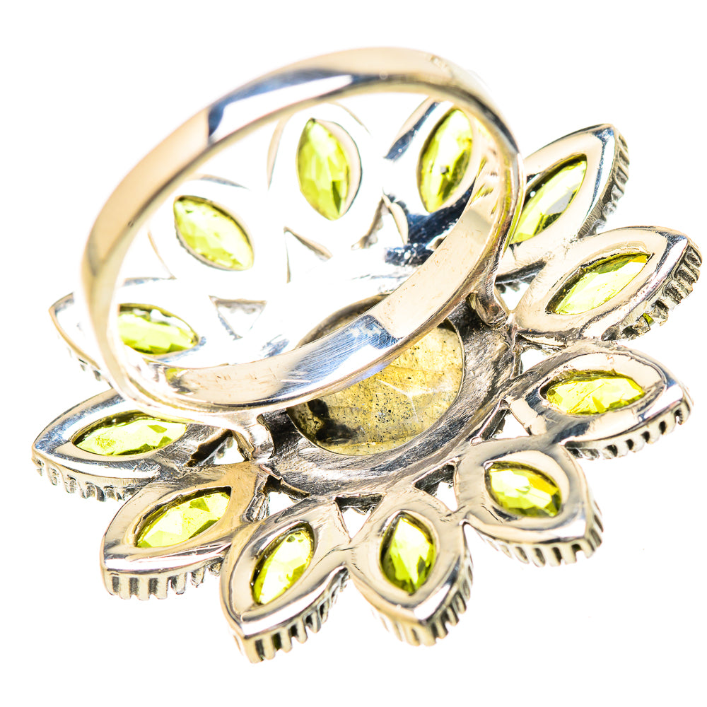 Labradorite Rings handcrafted by Ana Silver Co - RING131921 - Photo 3
