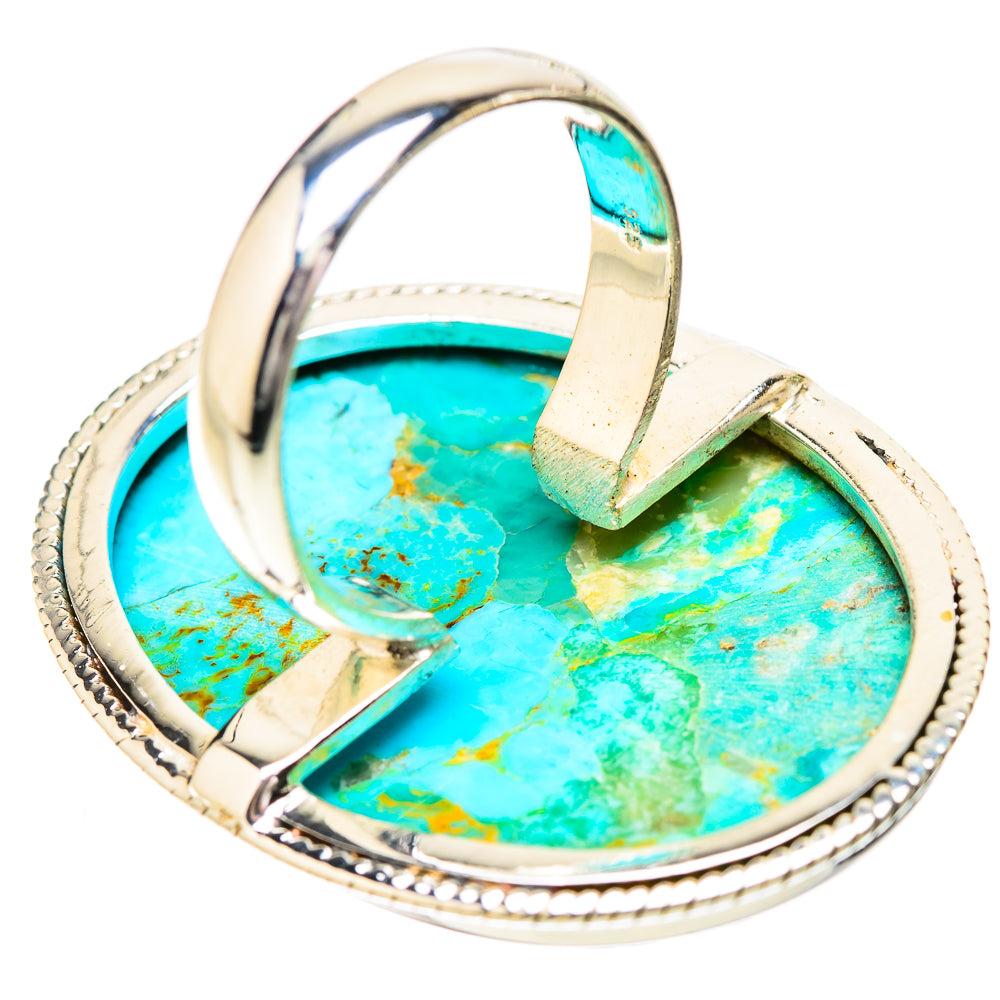 Chrysocolla Rings handcrafted by Ana Silver Co - RING131933 - Photo 3