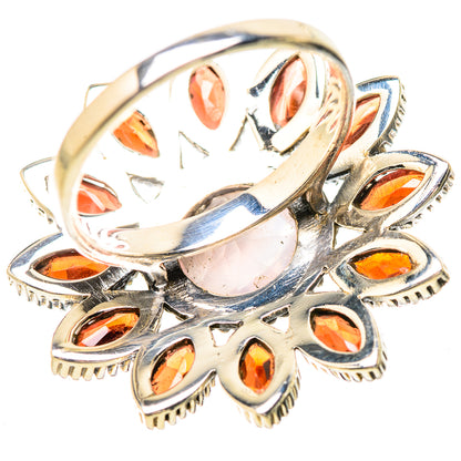 Rose Quartz Rings handcrafted by Ana Silver Co - RING131941 - Photo 3