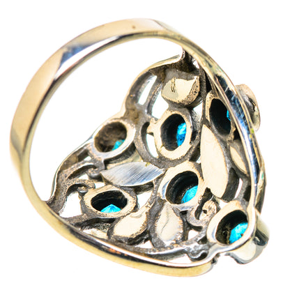 Swiss Blue Topaz Rings handcrafted by Ana Silver Co - RING131951 - Photo 3