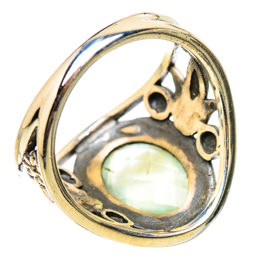 Prehnite Rings handcrafted by Ana Silver Co - RING131952 - Photo 3