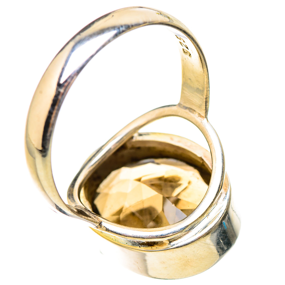 Smoky Quartz Rings handcrafted by Ana Silver Co - RING131955 - Photo 3