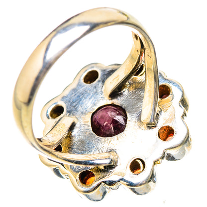 Pink Tourmaline Rings handcrafted by Ana Silver Co - RING131958 - Photo 3