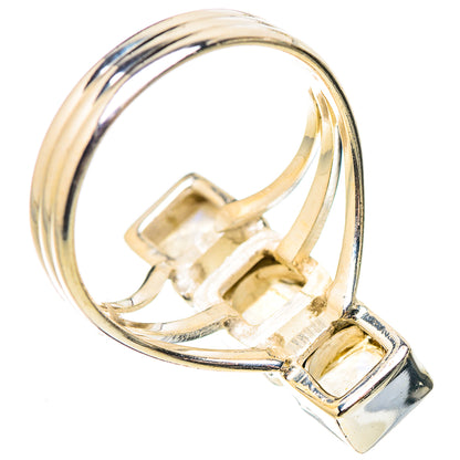 Rainbow Moonstone Rings handcrafted by Ana Silver Co - RING131961 - Photo 3